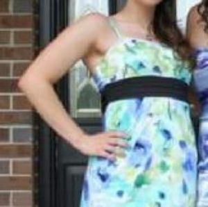Knee length multi color dress